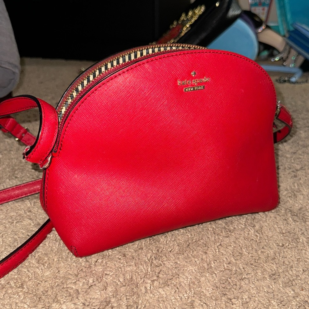 Red Kate Spade Crossbody Bag